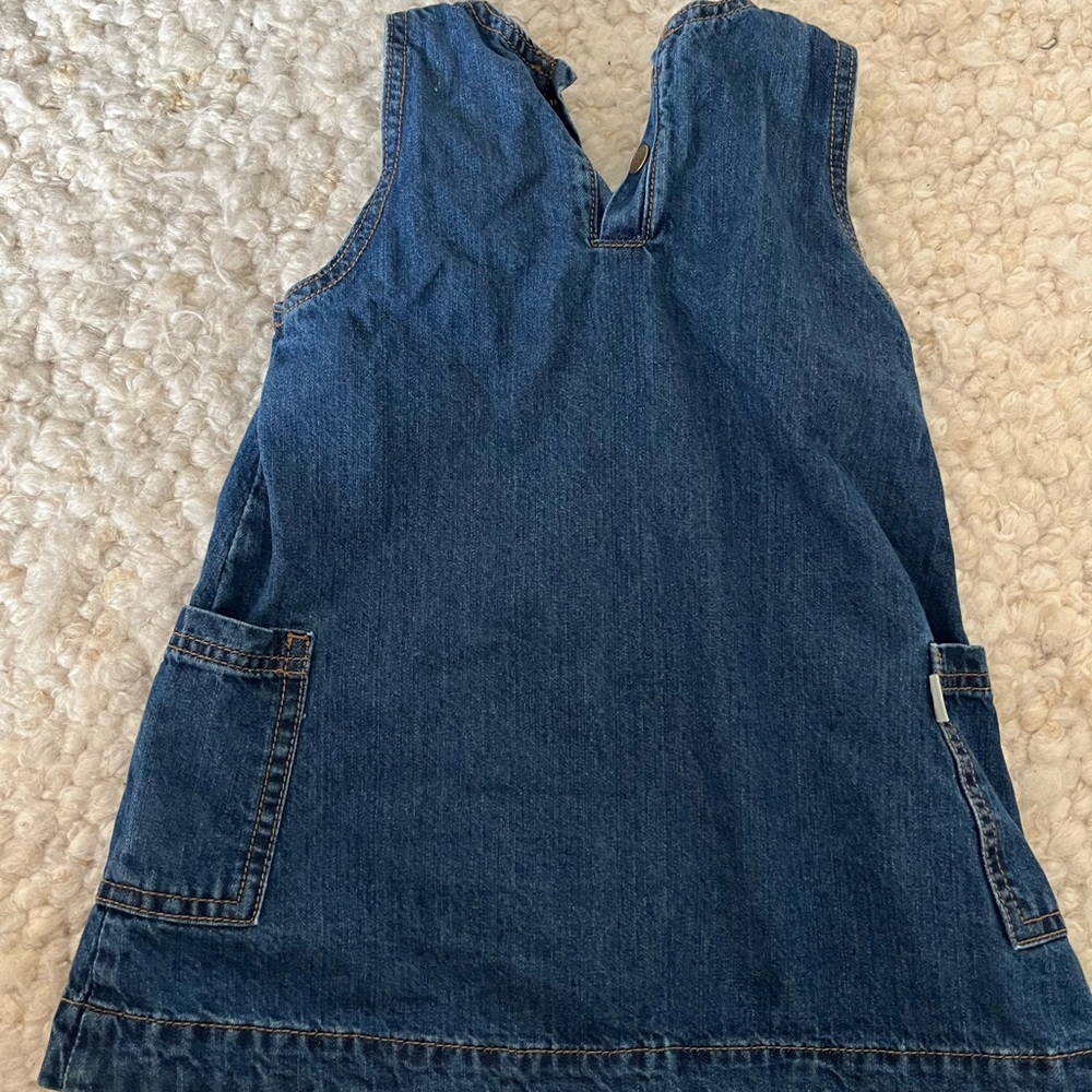 Pehr organic cotton denim dress 3t - Picture 3 of 3